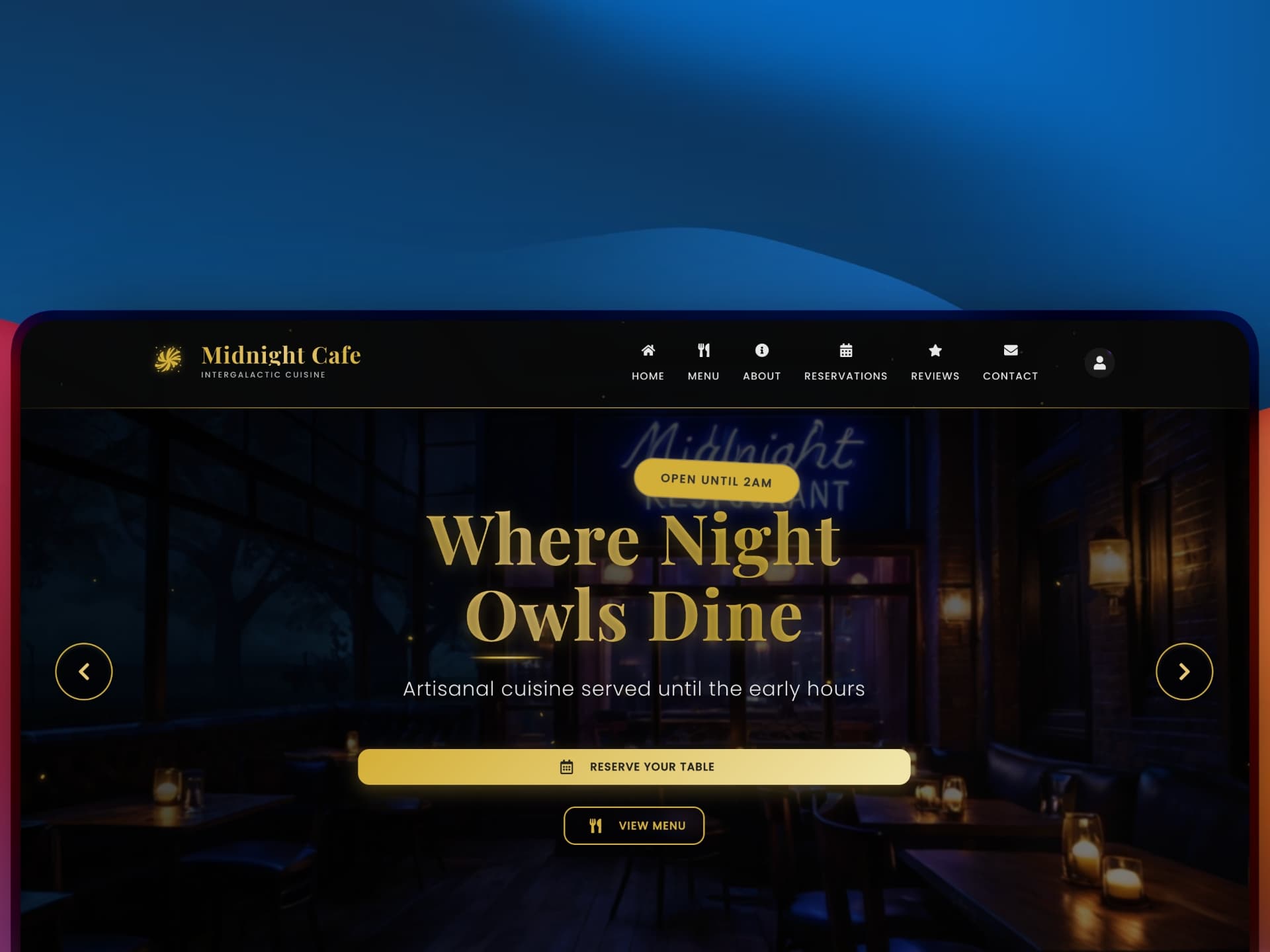 Restaurant Website Template